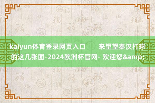 kaiyun体育登录网页入口       来望望秦汉打球的这几张图-2024欧洲杯官网- 欢迎您&