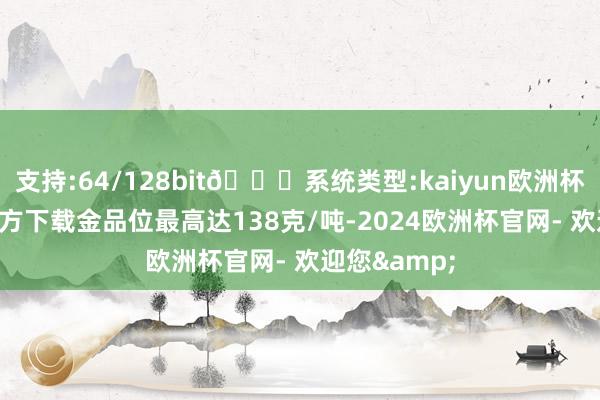 支持:64/128bit🍏系统类型:kaiyun欧洲杯appApp官方下载金品位最高达138克/吨-2024欧洲杯官网- 欢迎您&