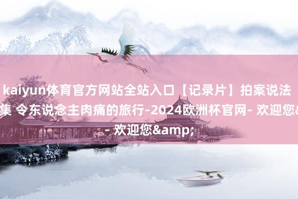 kaiyun体育官方网站全站入口【记录片】拍案说法 第023集 令东说念主肉痛的旅行-2024欧洲杯官网- 欢迎您&