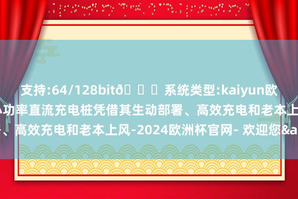 支持:64/128bit🍏系统类型:kaiyun欧洲杯appApp官方下载小功率直流充电桩凭借其生动部署、高效充电和老本上风-2024欧洲杯官网- 欢迎您&