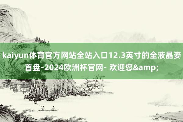 kaiyun体育官方网站全站入口12.3英寸的全液晶姿首盘-2024欧洲杯官网- 欢迎您&