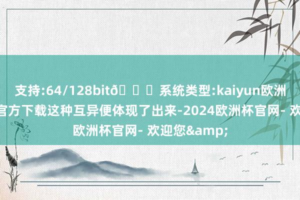 支持:64/128bit🍏系统类型:kaiyun欧洲杯appApp官方下载这种互异便体现了出来-2024欧洲杯官网- 欢迎您&