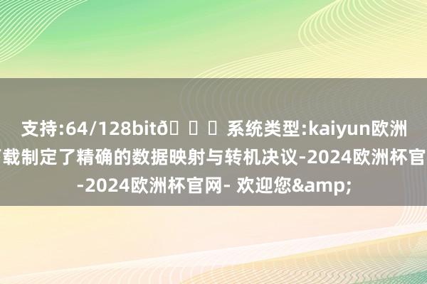 支持:64/128bit🍏系统类型:kaiyun欧洲杯appApp官方下载制定了精确的数据映射与转机决议-2024欧洲杯官网- 欢迎您&