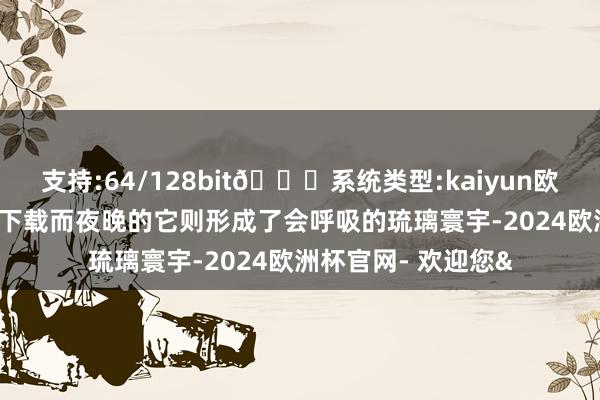 支持:64/128bit🍏系统类型:kaiyun欧洲杯appApp官方下载而夜晚的它则形成了会呼吸的琉璃寰宇-2024欧洲杯官网- 欢迎您&
