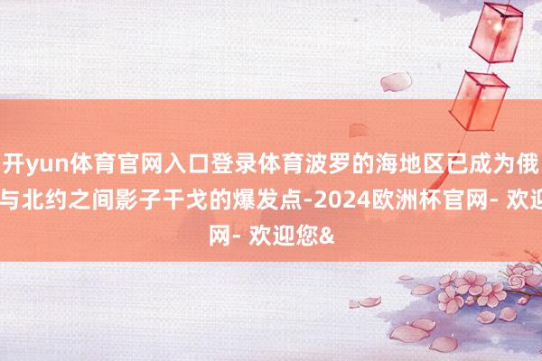 开yun体育官网入口登录体育波罗的海地区已成为俄罗斯与北约之间影子干戈的爆发点-2024欧洲杯官网- 欢迎您&